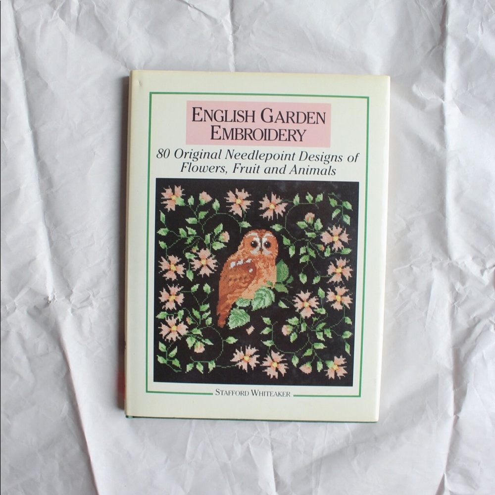 English Garden Embroidery Book